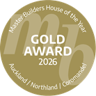 Master Builders House of the Year Gold Award 2026 — Auckland / Northland / Coromandel